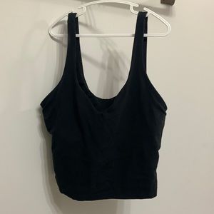 Black Lulu Align Tank